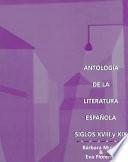 libro Antología De La Literatura Española